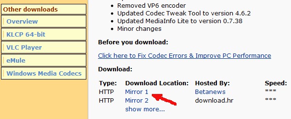 как скачать кодек как скачать кодек
